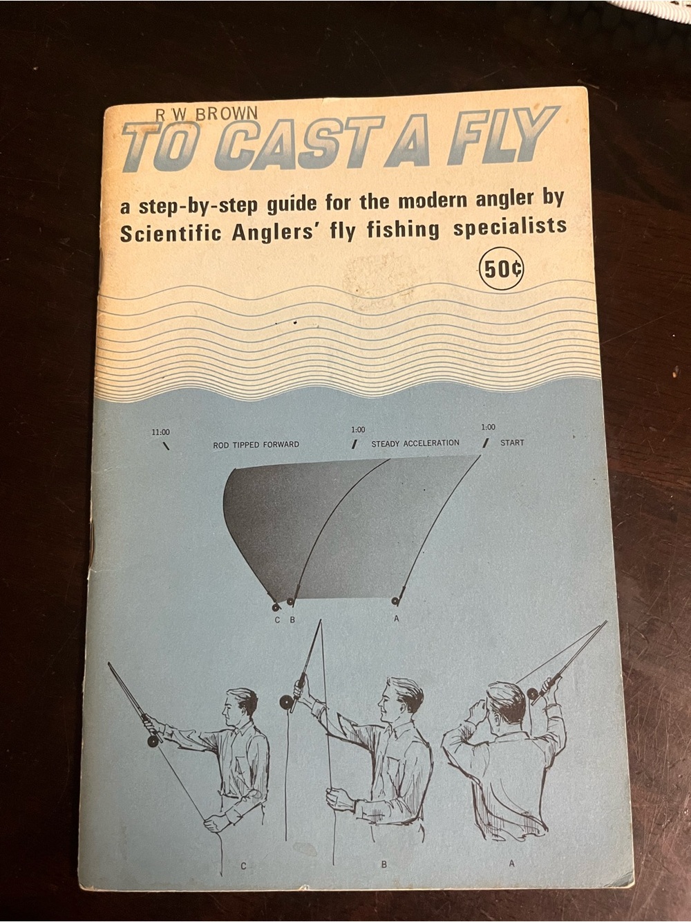 Vintage Cast a Fly fly fishing booklet published by Scientific Anglers in 1966